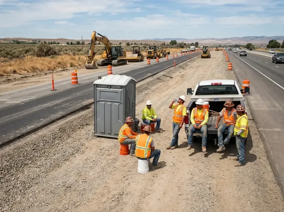 highway-road-construction-crew-007 — frequently asked questions, Porta Potty and Restroom Rentals in Clemson, SC